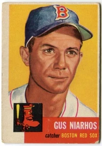 1953 Topps #63 Gus Niarhos Boston Red Sox - Bild 1 von 2
