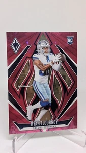 2024 Panini Phoenix NFL Ryan Flournoy Pink Stars /8 Rookie #238 - Picture 1 of 2