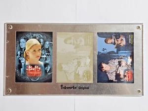2004 BUFFY THE VAMPIRE SLAYER ORIGINAL PRINTING PLATE TRADING CARD DAWN 2 BTVS - Picture 1 of 2