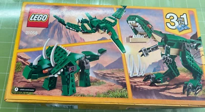 LEGO Creator Mighty Dinosaurs Set 31058 Pterodáctilo, Triceratops, T Rex Nuevo. Foto 1 de 4
