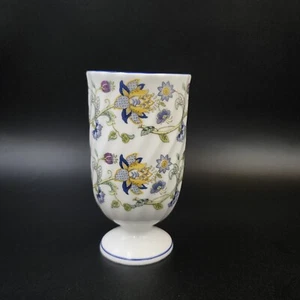 Vintage Minton Haddon Hall Blue S782 Fine Bone China Footed Tall China Tumbler - Picture 1 of 8
