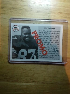 1992 Front Row Frank Thomas (PROMO) - Image 1 of 3