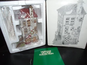 NIB 1990 DEPT 56 DICKEN VILLAGE "C.H. WATTS PHYSICIAN" LIGHTED HOUSE #55689 - Picture 1 of 2