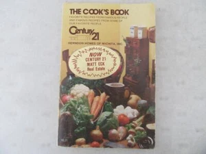 Vintage 1980 CENTURY 21 HERNDON HOMES The Cook's Book Cookbook WICHITA KS KANSAS - Imagen 1 de 1