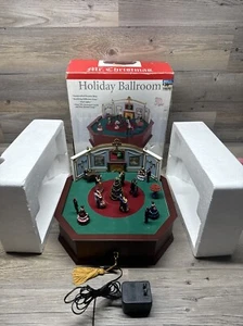 Mr Christmas Holiday Lighted Ballroom Music Box Twirling Dancers 50 Songs - Picture 1 of 11