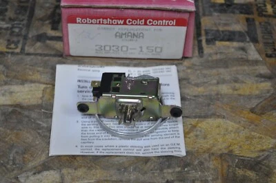 Controle a frio geladeira ROBERTSHAW 3030-150 GEMLINE GC-150 NOVO SEM ETIQUETAS FRETE GRÁTIS  - Imagem 1 de 4