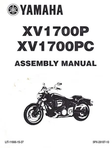 Genuine Yamaha Dealer Factory Assembly Manual 2003 Road Star Warrior 1700 XV1700 - Picture 1 of 2
