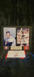 Mickey Mantle & Willie Mays Dual Signed 8x10 Photo with COA – Baseball Legends - Picture 1 of 10