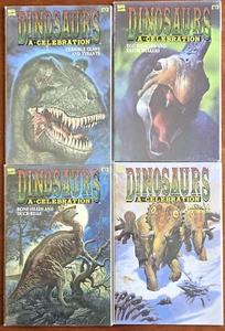 DINOSAURS: A CELEBRATIONS #1-4 (1994) - herausragende Dino Art Mini-Serie - Bild 1 von 5