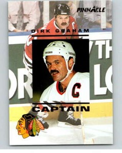 1993-94 Pinnacle Captains Canadian #5 Dirk Graham Blackhawks V66864