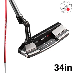 Odyssey TRI-HOT 5K TWO #2 Blade Putter 34" STROKE LAB 70C Red Shaft 2023 Model - Picture 1 of 12