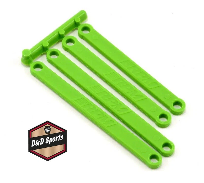 RPM 81264 Green Camber Links for Traxxas Rustler, Stampede 2wd - Image 1 of 1