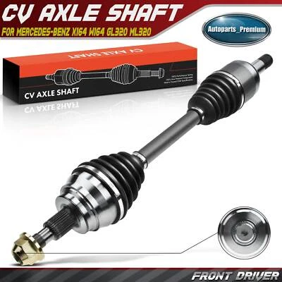 Conjunto de eje CV delantero izquierdo para Mercedes-Benz X164 W164 GL320 GL450 ML320 ML550 Foto 1 de 4