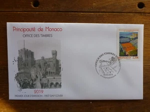 2019 MONACO TENNIS MONTE CARLO ROLEX MASTERS FDC FIRST DAY COVER - Picture 1 of 1