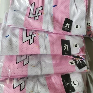 Lost Files Birthday Shorts Pink White Confetti Size S Small NEW IN HAND - Picture 1 of 2