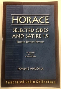 HORACE: SELECTED ODES AND SATIRE 1.9 (ENGLISH AND LATIN By Horace **BRAND NEW** - Picture 1 of 5