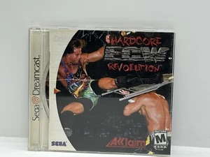 ECW Hardcore Revolution Playstation PS1 Complete CIB Tested and Works - Picture 1 of 9