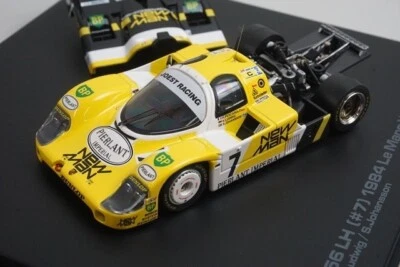 1:43 HPI 939 Porsche 956 LH 1984 Le Mans Winner #7 model car - Image 1 of 4