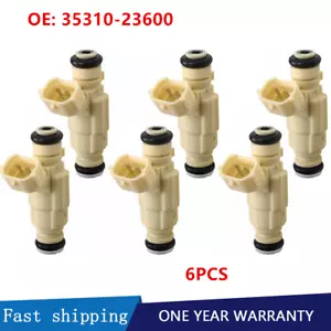 Inyectores de combustible 6 piezas 35310-23600 para Hyundai Elantra Santa Fe Kia Sportage Optima - Imagen 1 de 12
