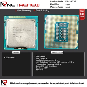 Intel Xeon E3‑1280 v2 3.6GHz Quad‑Core CPU - Used - Picture 1 of 1