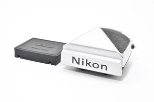 [NEAR MINT /Cap] Nikon DE-1 Eye Level View Filnder Silver For F2 SLR From JAPAN - Picture 1 of 12
