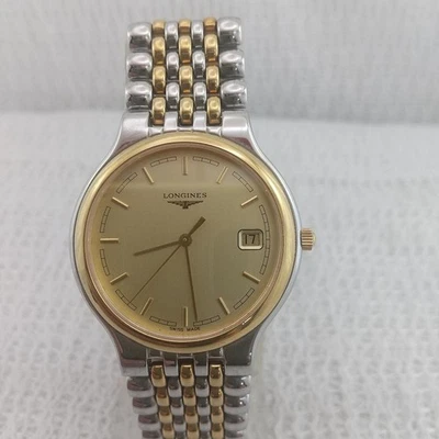 Reloj Longines La Grande Classique L5.631.3 Oro Pvd Cuarzo Hecho en Suiza Elegante Foto 1 de 4