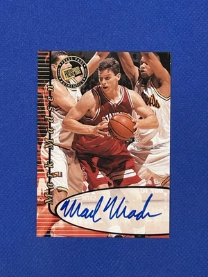Mark Madsen 2000 Press Pass Basketball Rookie Auto Stanford Cardinal autograph - Image 1 of 3
