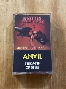 Anvil - Strength of Steel Cassette Tape Enigma Records 4XT-73267 Heavy Metal - Picture 1 of 7