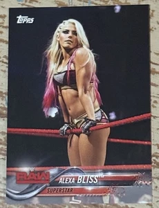 2018 Topps WWE Alexa Bliss Base Card!! - Picture 1 of 2