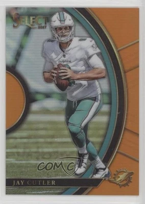 2017 Panini Select Concourse Orange Prizm /49 Jay Cutler #83 - Image 1 of 2