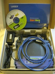 Linksys WRT54G Wireless-G Broadband Router 2.4GHz NEW open box - Picture 1 of 10