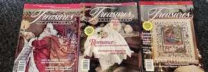 2 Vintage Better Homes & Gardens Treasures Handarbeit Kreuzstichmuster 1993 - Bild 1 von 7