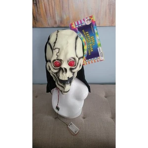 Vintage 1984 Collegeville/Imagineering LED Totenkopf Maske — neu, braucht Verkabelung... - Bild 1 von 13