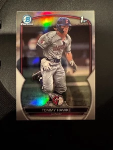 2023 Bowman Draft - Chrome Tommy Hawke #BDC-141 Refractor (RC) - Picture 1 of 2