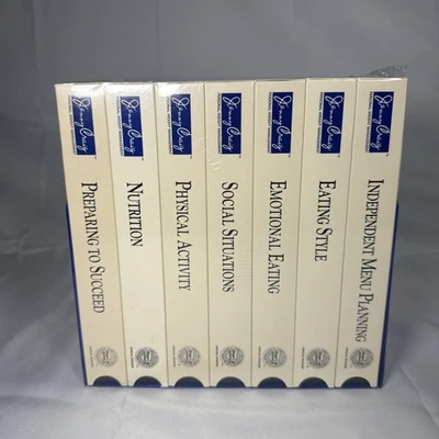 Jenny Craig Personal Weight Mgmnt VHS Tapes Video Library Set of 7 - NEW SEALED - Image 1 of 4