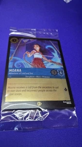 Disney Lorcana TCG Moana Promo CINEMARK Moana 2 MOVIE Sealed Single Card Sealed - Picture 1 of 2
