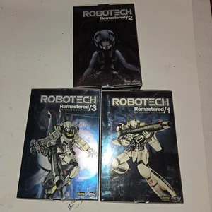 Robotech Remastered: The Extended Edition Macross Collection 1 2 3 DVD Anime - Picture 1 of 6