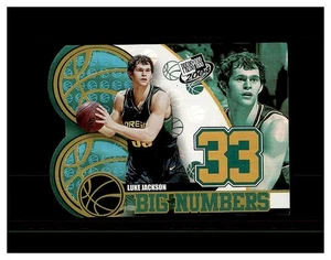 2004 press-pass basketball #BN-2/25 Luke Jackson MINT ROOKIE OREGON DUCKS STAR - Picture 1 of 2