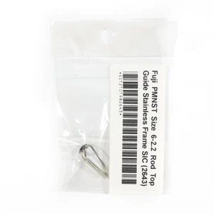 Fuji PMNST Size 6-2.2 Rod Top Guide Stainless Frame SIC x 1 (2643) - Bild 1 von 6