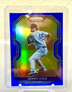 2021 Prizm #77 Yankees GERRIT COLE BLUE PRIZM parallel - Imagen 1 de 3