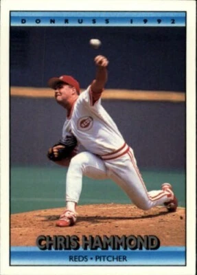 1992 Donruss Baseball Card #172 Chris Hammond - Image 1 of 2