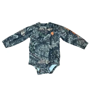Carhartt Mossy Oak Dream Up Country Camouflage Size 24M Months One Piece - Picture 1 of 4