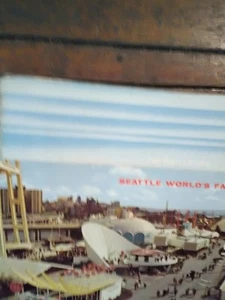 VINTAGE PHOTO POST CARD INDUSTRIAL EXHIBITS SEATTLE WORLDS FAIR SEATTLE WASH - Picture 1 of 10