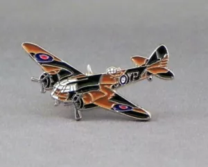 Bristol Blenheim Bomber Pin Anstecker. WWII RAF Flugzeug Metall. Emaille. - Bild 1 von 1