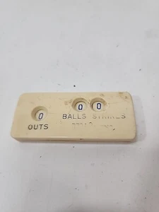 Vintage Bakelite Umpire Indicator Counter Balls Strikes Outs - Picture 1 of 4