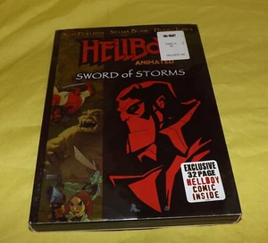 🌈 Hellboy Animated Sword Of Storms (2006 DVD) Ron Perlman w/ 32 page Comic - Foto 1 di 3