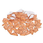 200G Crystal Glass Mosaic Tiles Irregular Triangle Mosaic Tiles Bulk Orange