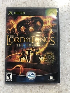 EL SEÑOR DE LOS ANILLOS LA TERCERA EDAD X-BOX XBOX DISCO JUEGO COMPLETO XBOX, MANUAL Y FUNDA - Imagen 1 de 2