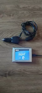 Garmin Nuvi 350 NA GPS System Silver 3.5" LCD Touchscreen Tested - Picture 1 of 3