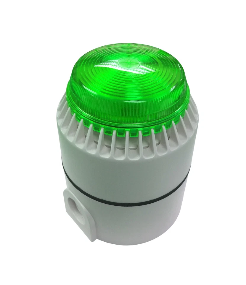 EATON SONDA/BALIZA COMBINADA VERDE 110-240V, BASE PROFUNDA BLANCA IP65